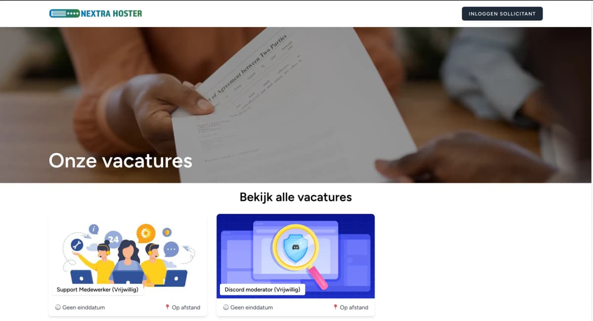 Werken bij NextraHoster